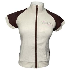 Autre Marque Top de algodão branco Kansai Yamamoto Branco