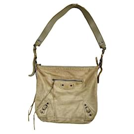 Balenciaga-BALENCIAGA Handbags T.  Leather-Beige