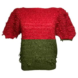 Yves Saint Laurent-YVES SAINT LAURENT Knitwear T.International M Wool-Red