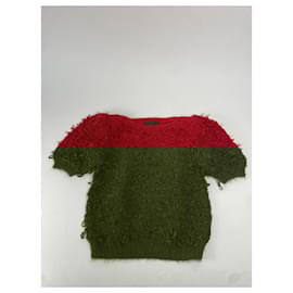 Yves Saint Laurent-YVES SAINT LAURENT Knitwear T.International M Wool-Red