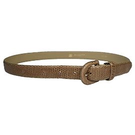 Cinto de couro marrom Balenciaga Marrom