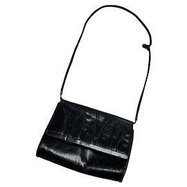 Gucci Jackie Vintage Sac à main en cuir noir Noir