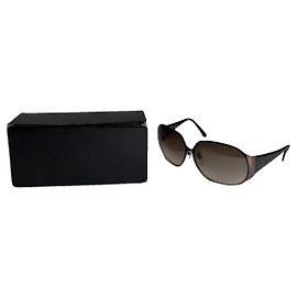 Gafas de sol de metal negro Givenchy Negro