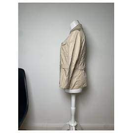 Burberry-BURBERRY Trench coats T.International L Cotton-Beige