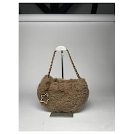 Autre Marque-SAMANTHA THAVASA Handbags T.  Faux fur-Brown