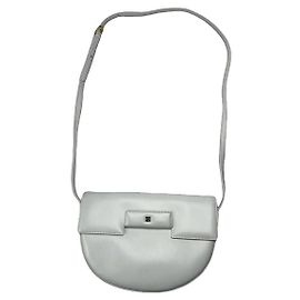 Givenchy Infinity White Patent Leather Handbag White