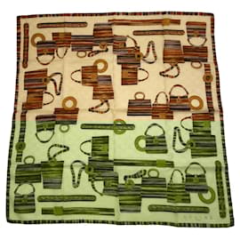 Céline-CELINE Scarves T.  Silk-Beige
