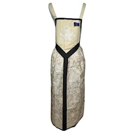 Yves Saint Laurent-YVES SAINT LAURENT Dresses T.International M Silk-Beige