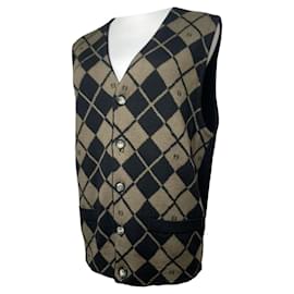 Fendi-FENDI Knitwear T.International L Wool-Black