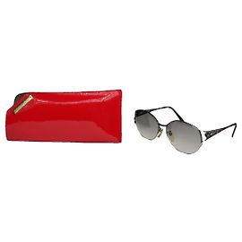 Óculos de sol de metal multicoloridos Balenciaga Multicor