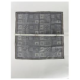 Fendi-FENDI Scarves T.  Silk-Dark grey