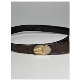 Céline-CELINE Belts T.cm 95 Leather-Brown