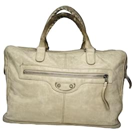 Balenciaga-BALENCIAGA Handbags T.  Leather-Beige