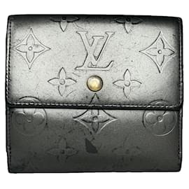 Louis Vuitton-LOUIS VUITTON Wallets T.  Leather-Black