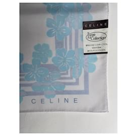 Céline-CELINE Scarves T.  Silk-White