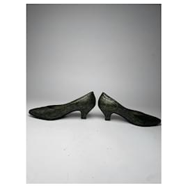 Yves Saint Laurent-YVES SAINT LAURENT Heels T.EU 36 Leather-Green
