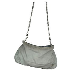 Bottega Veneta blaue Polyester-Handtasche Blau