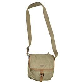 Prada Beige Polyester Bag Beige