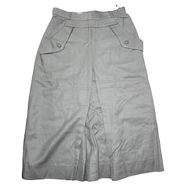Dior-DIOR Skirts T.International M Cotton-Silvery