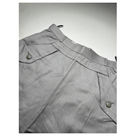 Dior-DIOR Skirts T.International M Cotton-Silvery