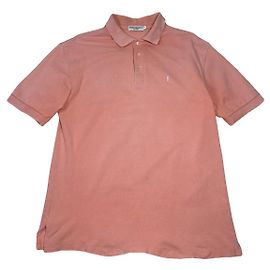 Polo de algodão rosa Yves Saint Laurent Rosa