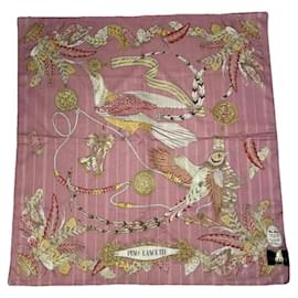 Autre Marque-NON SIGNE / UNSIGNED Scarves T.  Silk-Pink