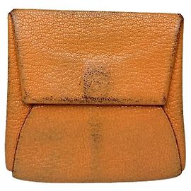 Hermès orange Lederhandtasche Orange