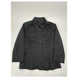 Courreges-COURREGES Trench coats T.FR 40 Polyester-Black