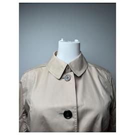 Burberry-BURBERRY Trench coats T.International M Cotton-Beige