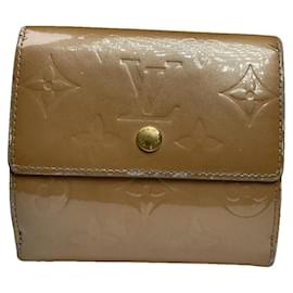 Louis Vuitton-LOUIS VUITTON Wallets T.  Patent leather-Brown