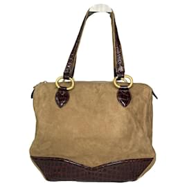 Balenciaga-BALENCIAGA Handbags T.  Leather-Brown
