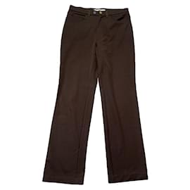 MCM braune Polyesterhose Braun