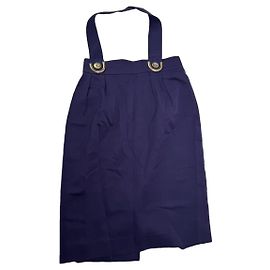 Saia de lã roxa Dior Roxo