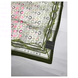 Céline-CELINE Scarves T.  Silk-Beige