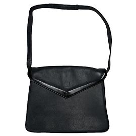 Givenchy Whip schwarze Lederhandtasche Schwarz