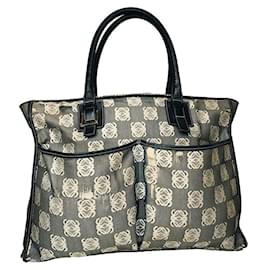 Bolsa de algodão preta Loewe Gate Preto