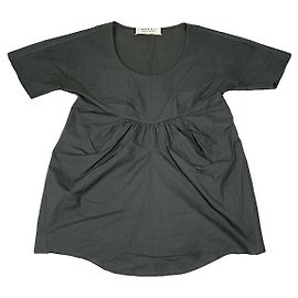 Top in cotone khaki Marni Cachi