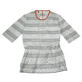 Top in cotone bianco Marni Bianco