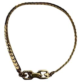 Pulsera de acero dorado Givenchy Dorado
