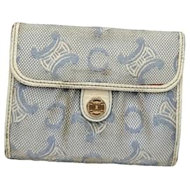 Céline-CELINE Wallets T.  Leather-White