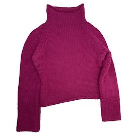 Pull en laine violet Versace Jeans Couture Violet