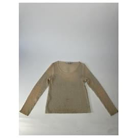 Dior-DIOR Knitwear T.International L Silk-Golden
