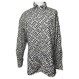 Camicia in cotone nera Versace Jeans Couture Nero