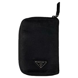 Schwarze Polyester-Handtasche von Prada Schwarz