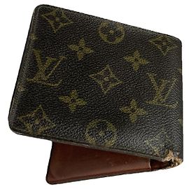 Louis Vuitton Flore braune Lederhandtasche Braun