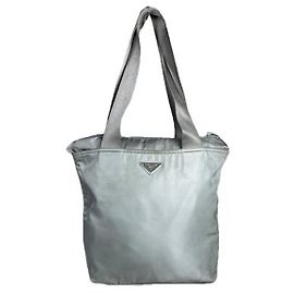 Prada Re-Edition 2005 Zip Blue Polyester Handbag Blue