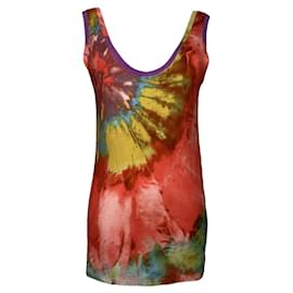 Top de algodón multicolor Emilio Pucci Multicolor
