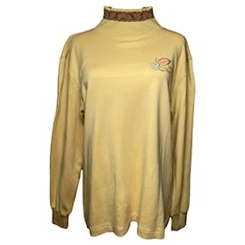 Balenciaga-Balenciaga Yellow Viscose Knitwear-Yellow