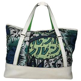 Bolsa de couro multicolorida Pleats Please Multicor