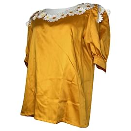 Dior-DIOR Tops T.International M Silk-Orange